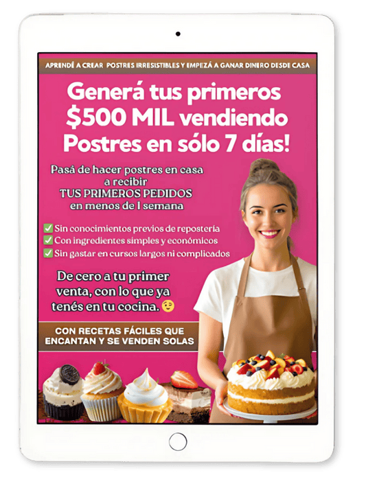 MEGAPACK DE REPOSTERÍA PROFESIONAL